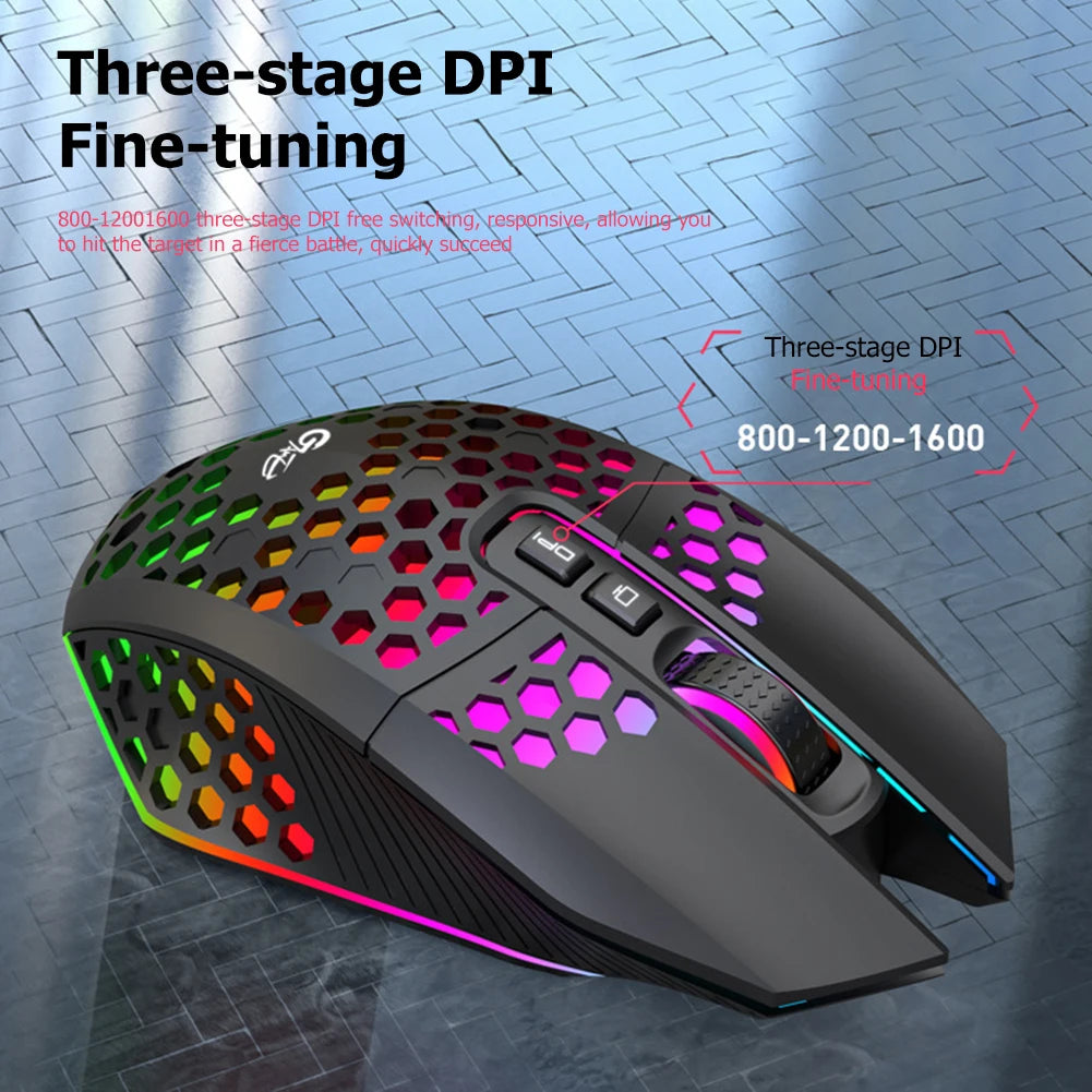 Wireless Rechargeable Gaming Mouse