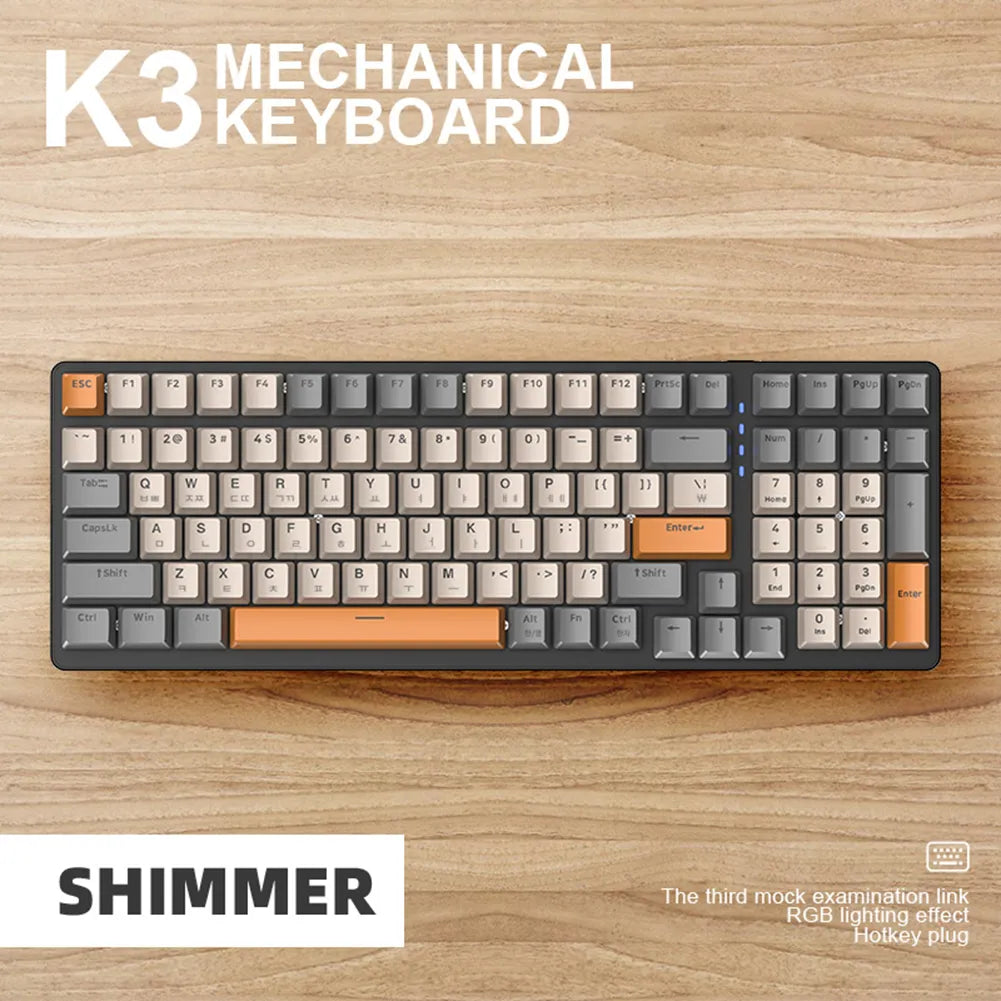 Mechanical Wireless/Wired Keyboard